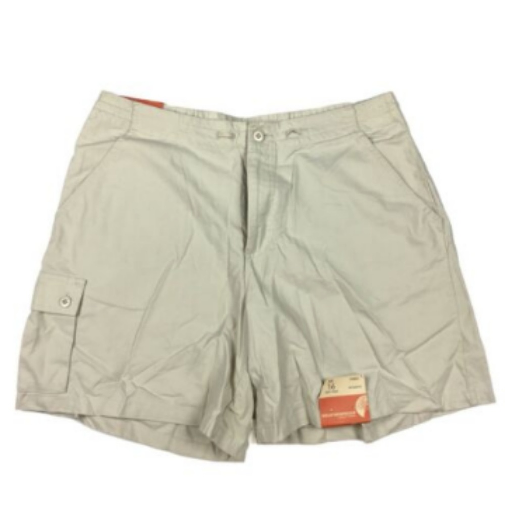 NEW Weatherproof Sz 16 Shorts Kahki Pebble Cargo